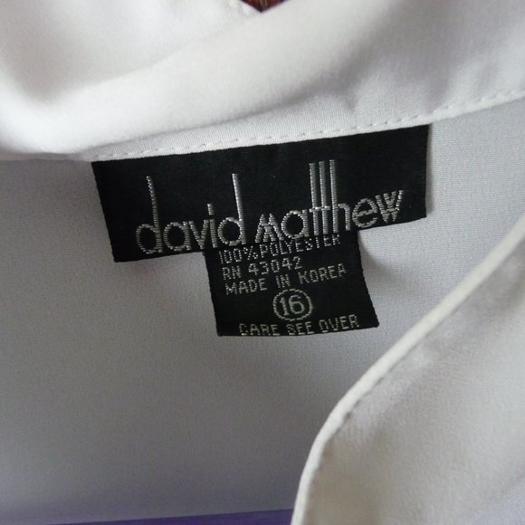 David Matthew blouse - Picture 5 of 10